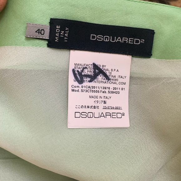 DSQUARED2 Silk Dress - Picture 4 of 10